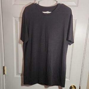 Athletic Works Black Short Sleeve Tee Soft Cotton Blend